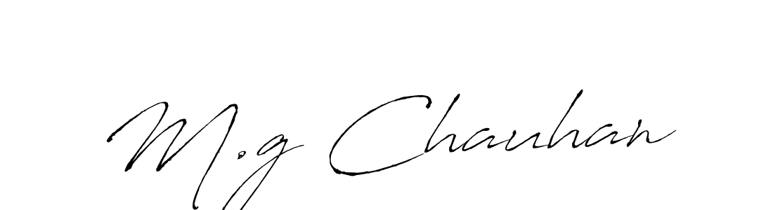 It looks lik you need a new signature style for name M.g Chauhan. Design unique handwritten (Antro_Vectra) signature with our free signature maker in just a few clicks. M.g Chauhan signature style 6 images and pictures png