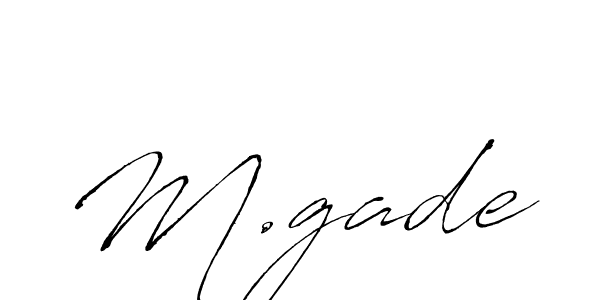 How to Draw M.gade signature style? Antro_Vectra is a latest design signature styles for name M.gade. M.gade signature style 6 images and pictures png