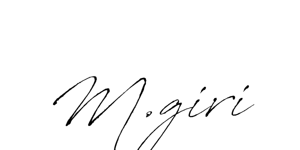 Similarly Antro_Vectra is the best handwritten signature design. Signature creator online .You can use it as an online autograph creator for name M.giri. M.giri signature style 6 images and pictures png