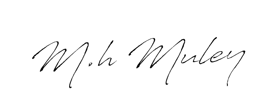 Best and Professional Signature Style for M.h Muley. Antro_Vectra Best Signature Style Collection. M.h Muley signature style 6 images and pictures png