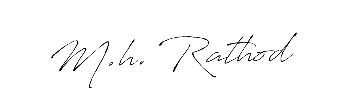 Make a short M.h. Rathod signature style. Manage your documents anywhere anytime using Antro_Vectra. Create and add eSignatures, submit forms, share and send files easily. M.h. Rathod signature style 6 images and pictures png