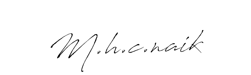 Make a beautiful signature design for name M.h.c.naik. Use this online signature maker to create a handwritten signature for free. M.h.c.naik signature style 6 images and pictures png