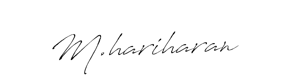 You can use this online signature creator to create a handwritten signature for the name M.hariharan. This is the best online autograph maker. M.hariharan signature style 6 images and pictures png