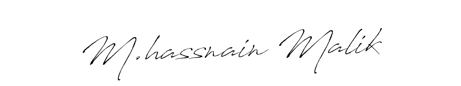 You can use this online signature creator to create a handwritten signature for the name M.hassnain Malik. This is the best online autograph maker. M.hassnain Malik signature style 6 images and pictures png