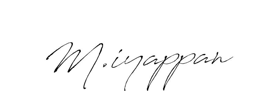 Make a beautiful signature design for name M.iyappan. Use this online signature maker to create a handwritten signature for free. M.iyappan signature style 6 images and pictures png