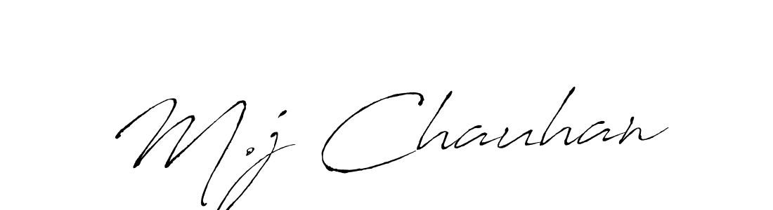 Once you've used our free online signature maker to create your best signature Antro_Vectra style, it's time to enjoy all of the benefits that M.j Chauhan name signing documents. M.j Chauhan signature style 6 images and pictures png