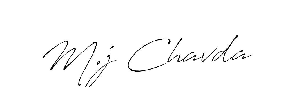 if you are searching for the best signature style for your name M.j Chavda. so please give up your signature search. here we have designed multiple signature styles  using Antro_Vectra. M.j Chavda signature style 6 images and pictures png