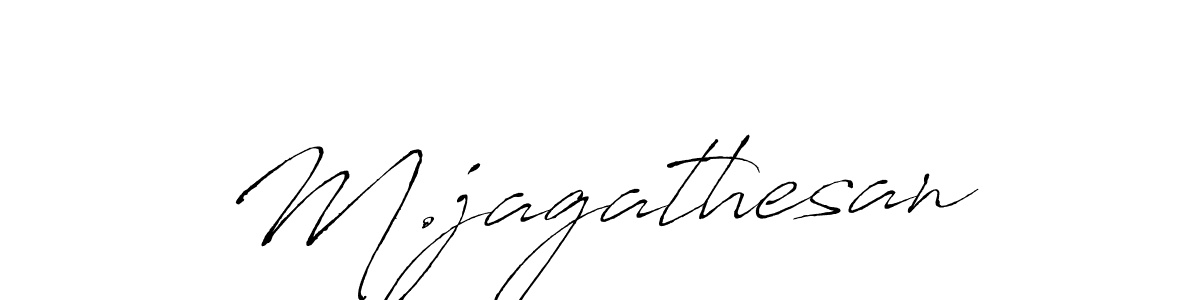 You should practise on your own different ways (Antro_Vectra) to write your name (M.jagathesan) in signature. don't let someone else do it for you. M.jagathesan signature style 6 images and pictures png