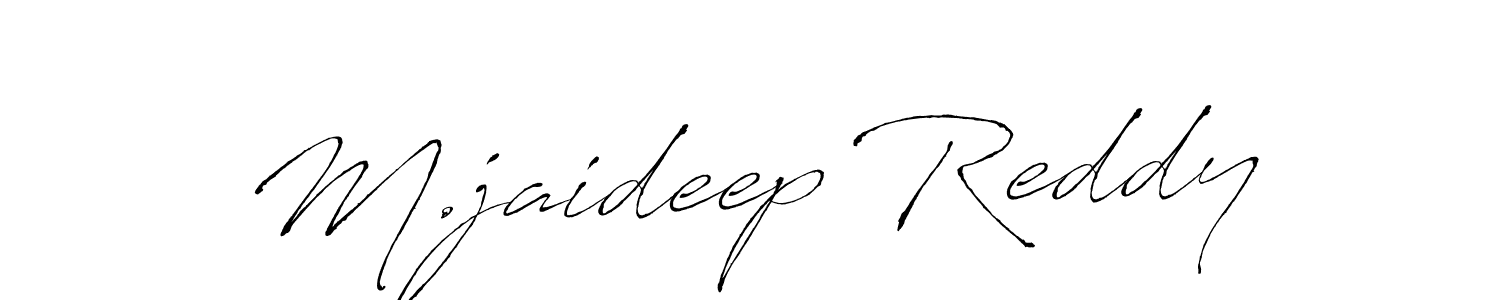 Make a short M.jaideep Reddy signature style. Manage your documents anywhere anytime using Antro_Vectra. Create and add eSignatures, submit forms, share and send files easily. M.jaideep Reddy signature style 6 images and pictures png