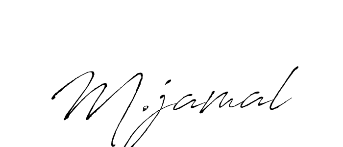 Use a signature maker to create a handwritten signature online. With this signature software, you can design (Antro_Vectra) your own signature for name M.jamal. M.jamal signature style 6 images and pictures png