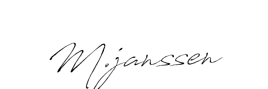 Also we have M.janssen name is the best signature style. Create professional handwritten signature collection using Antro_Vectra autograph style. M.janssen signature style 6 images and pictures png