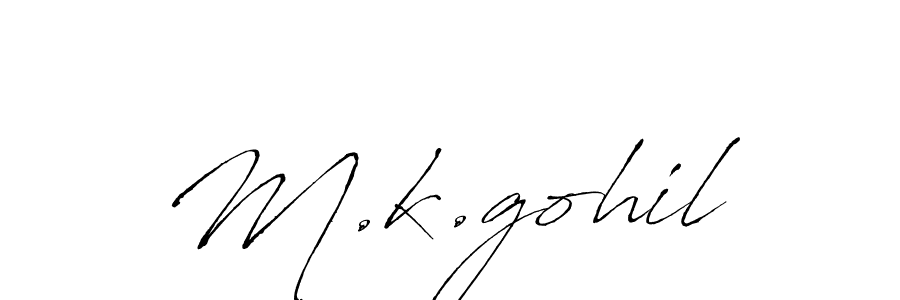 Here are the top 10 professional signature styles for the name M.k.gohil. These are the best autograph styles you can use for your name. M.k.gohil signature style 6 images and pictures png