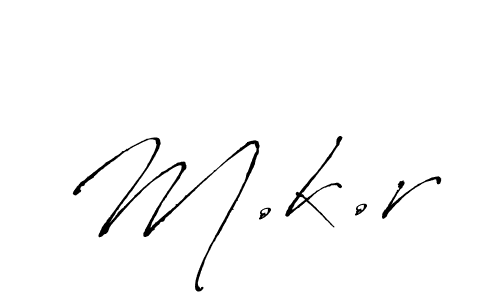 It looks lik you need a new signature style for name M.k.r. Design unique handwritten (Antro_Vectra) signature with our free signature maker in just a few clicks. M.k.r signature style 6 images and pictures png