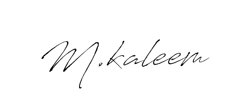 Use a signature maker to create a handwritten signature online. With this signature software, you can design (Antro_Vectra) your own signature for name M.kaleem. M.kaleem signature style 6 images and pictures png