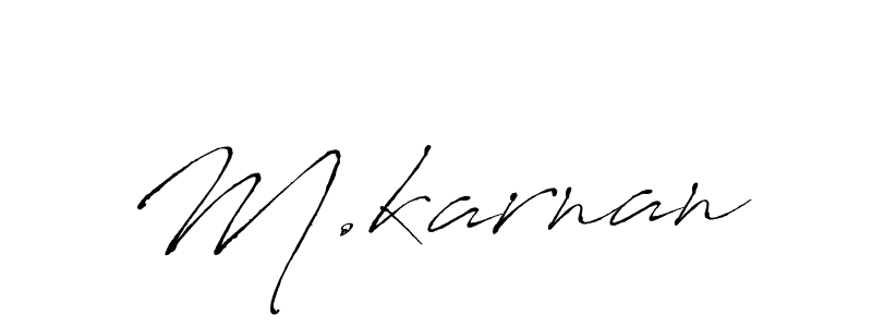 Similarly Antro_Vectra is the best handwritten signature design. Signature creator online .You can use it as an online autograph creator for name M.karnan. M.karnan signature style 6 images and pictures png