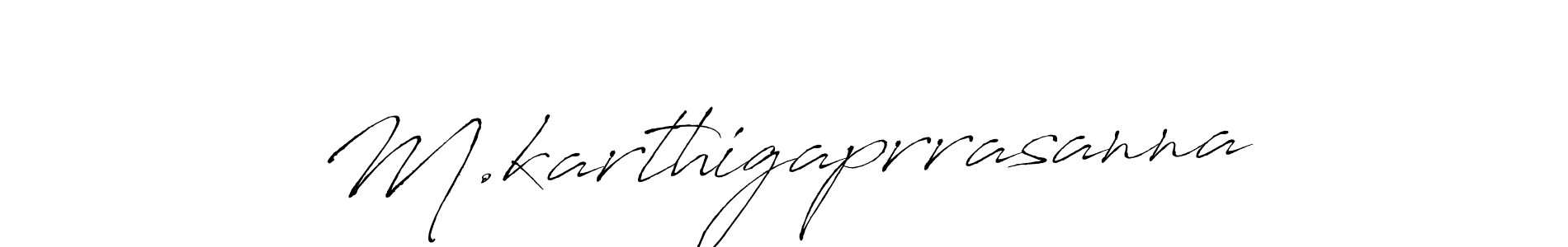 Use a signature maker to create a handwritten signature online. With this signature software, you can design (Antro_Vectra) your own signature for name M.karthigaprrasanna. M.karthigaprrasanna signature style 6 images and pictures png