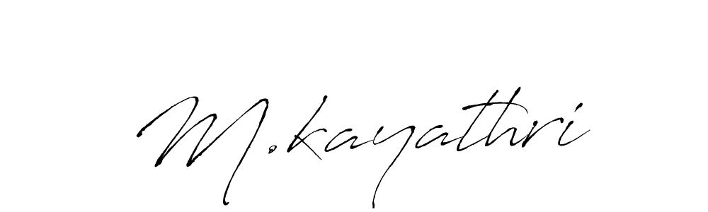 if you are searching for the best signature style for your name M.kayathri. so please give up your signature search. here we have designed multiple signature styles  using Antro_Vectra. M.kayathri signature style 6 images and pictures png