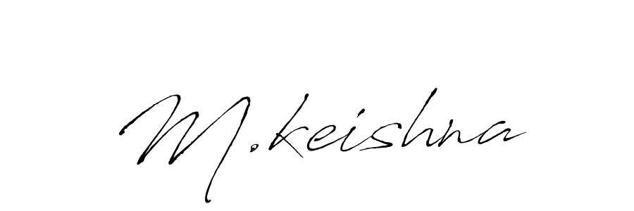 if you are searching for the best signature style for your name M.keishna. so please give up your signature search. here we have designed multiple signature styles  using Antro_Vectra. M.keishna signature style 6 images and pictures png