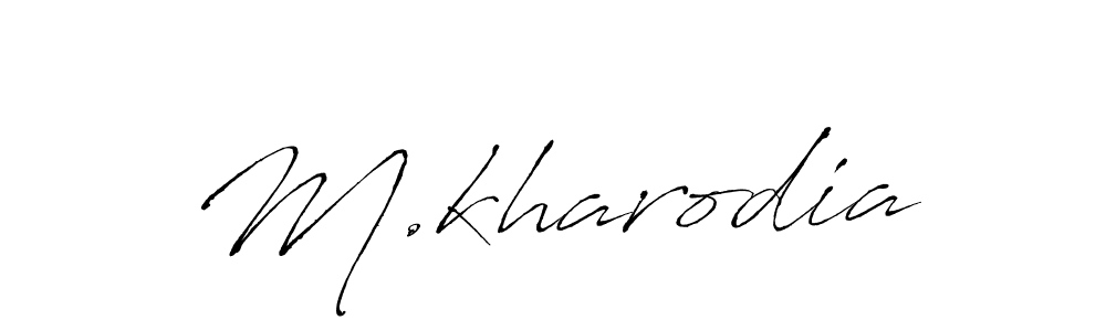 This is the best signature style for the M.kharodia name. Also you like these signature font (Antro_Vectra). Mix name signature. M.kharodia signature style 6 images and pictures png