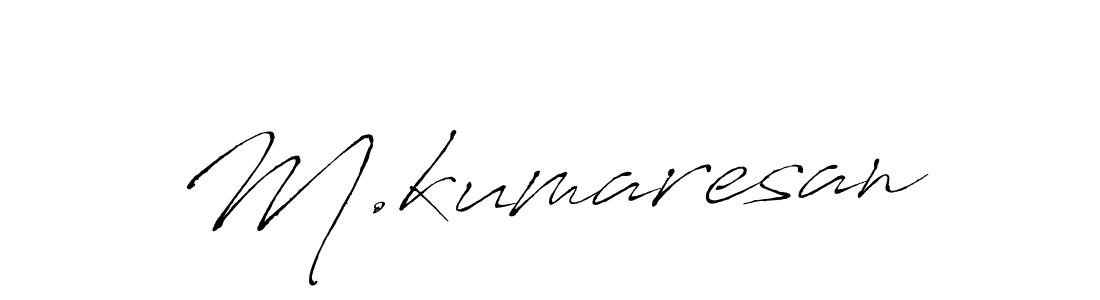 Make a short M.kumaresan signature style. Manage your documents anywhere anytime using Antro_Vectra. Create and add eSignatures, submit forms, share and send files easily. M.kumaresan signature style 6 images and pictures png