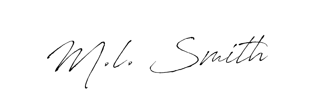 It looks lik you need a new signature style for name M.l. Smith. Design unique handwritten (Antro_Vectra) signature with our free signature maker in just a few clicks. M.l. Smith signature style 6 images and pictures png