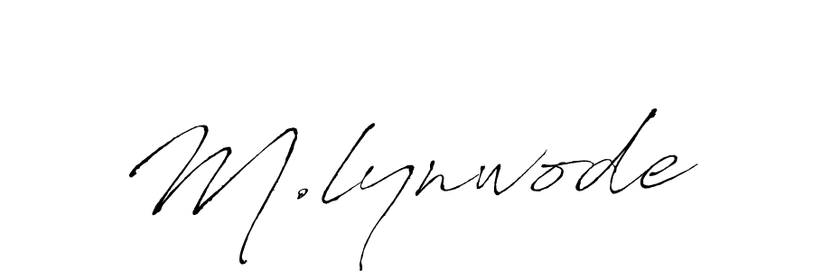 Also You can easily find your signature by using the search form. We will create M.lynwode name handwritten signature images for you free of cost using Antro_Vectra sign style. M.lynwode signature style 6 images and pictures png