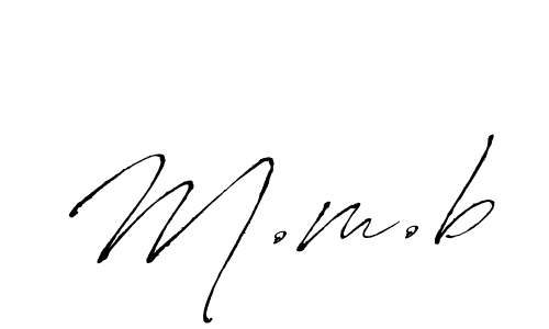 Antro_Vectra is a professional signature style that is perfect for those who want to add a touch of class to their signature. It is also a great choice for those who want to make their signature more unique. Get M.m.b name to fancy signature for free. M.m.b signature style 6 images and pictures png