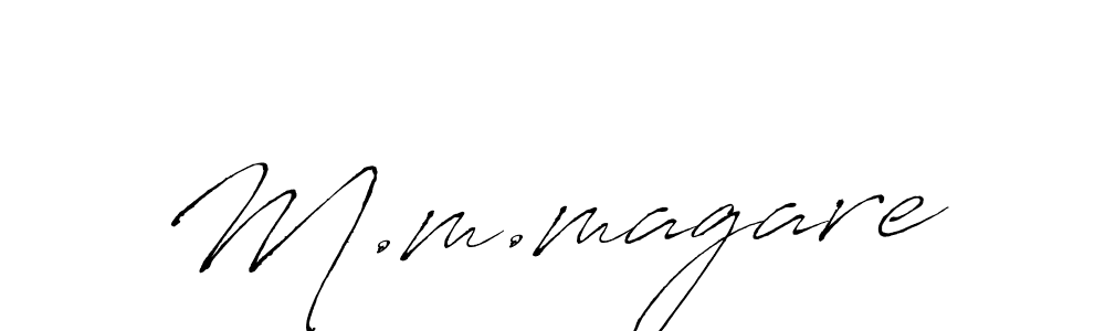 Also You can easily find your signature by using the search form. We will create M.m.magare name handwritten signature images for you free of cost using Antro_Vectra sign style. M.m.magare signature style 6 images and pictures png