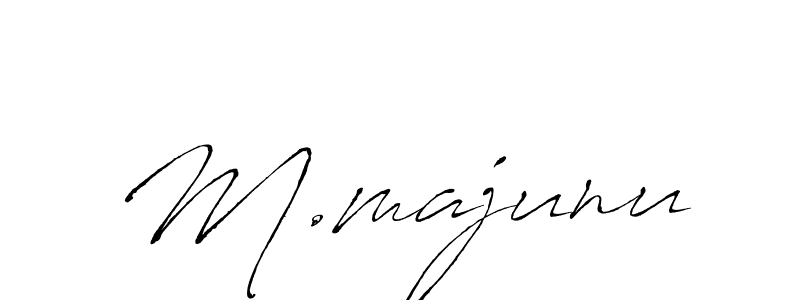 Use a signature maker to create a handwritten signature online. With this signature software, you can design (Antro_Vectra) your own signature for name M.majunu. M.majunu signature style 6 images and pictures png