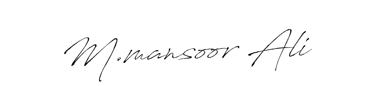 How to Draw M.mansoor Ali signature style? Antro_Vectra is a latest design signature styles for name M.mansoor Ali. M.mansoor Ali signature style 6 images and pictures png