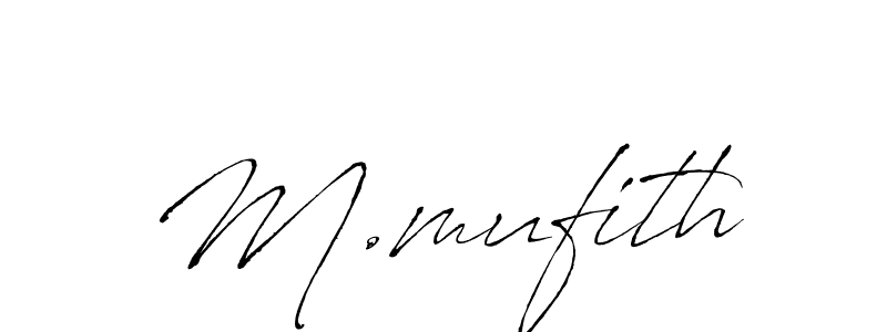 Best and Professional Signature Style for M.mufith. Antro_Vectra Best Signature Style Collection. M.mufith signature style 6 images and pictures png