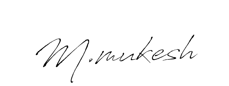 You should practise on your own different ways (Antro_Vectra) to write your name (M.mukesh) in signature. don't let someone else do it for you. M.mukesh signature style 6 images and pictures png