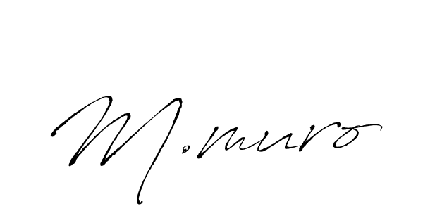 This is the best signature style for the M.muro name. Also you like these signature font (Antro_Vectra). Mix name signature. M.muro signature style 6 images and pictures png