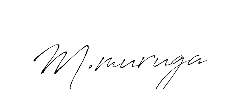 Make a beautiful signature design for name M.muruga. Use this online signature maker to create a handwritten signature for free. M.muruga signature style 6 images and pictures png