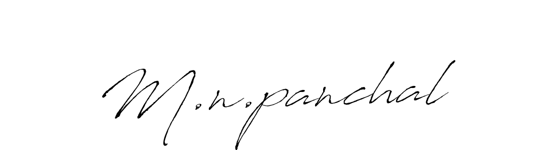 Make a beautiful signature design for name M.n.panchal. Use this online signature maker to create a handwritten signature for free. M.n.panchal signature style 6 images and pictures png