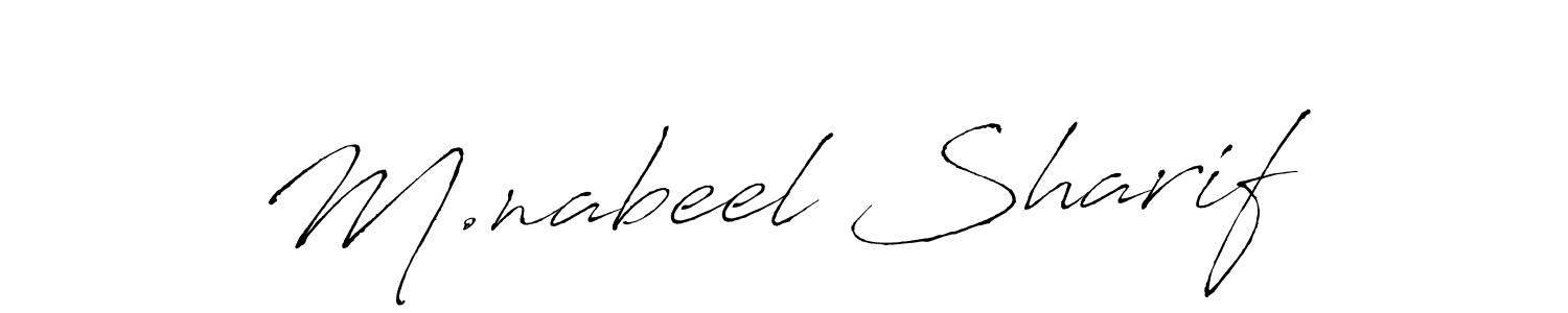 You can use this online signature creator to create a handwritten signature for the name M.nabeel Sharif. This is the best online autograph maker. M.nabeel Sharif signature style 6 images and pictures png