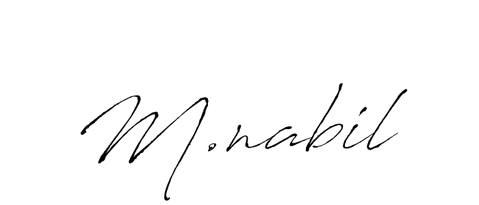 This is the best signature style for the M.nabil name. Also you like these signature font (Antro_Vectra). Mix name signature. M.nabil signature style 6 images and pictures png