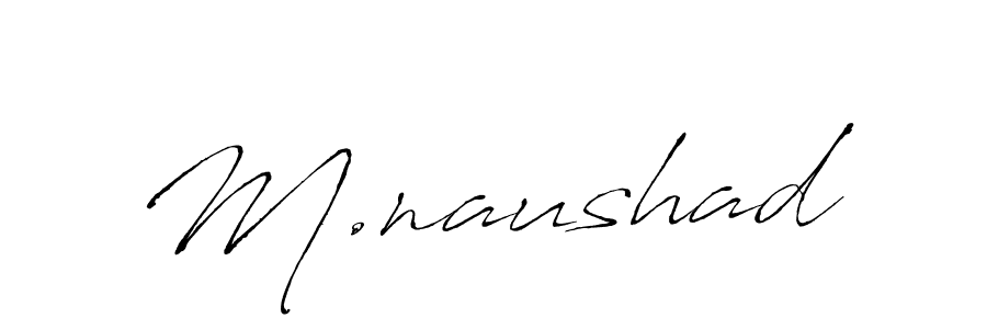 This is the best signature style for the M.naushad name. Also you like these signature font (Antro_Vectra). Mix name signature. M.naushad signature style 6 images and pictures png