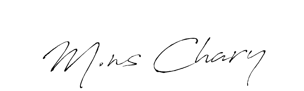 It looks lik you need a new signature style for name M.ns Chary. Design unique handwritten (Antro_Vectra) signature with our free signature maker in just a few clicks. M.ns Chary signature style 6 images and pictures png