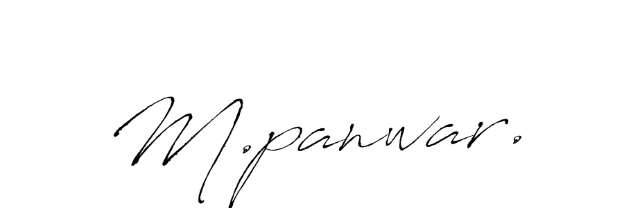 Also You can easily find your signature by using the search form. We will create M.panwar. name handwritten signature images for you free of cost using Antro_Vectra sign style. M.panwar. signature style 6 images and pictures png