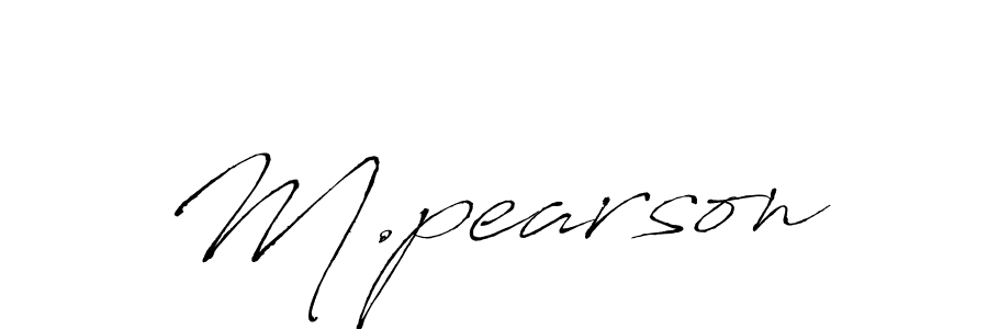 Also we have M.pearson name is the best signature style. Create professional handwritten signature collection using Antro_Vectra autograph style. M.pearson signature style 6 images and pictures png