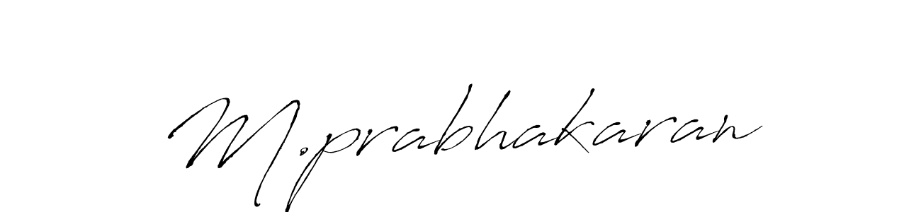 The best way (Antro_Vectra) to make a short signature is to pick only two or three words in your name. The name M.prabhakaran include a total of six letters. For converting this name. M.prabhakaran signature style 6 images and pictures png