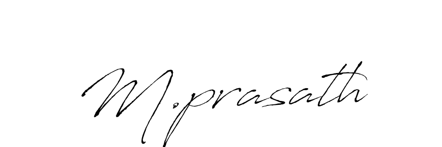 Also we have M.prasath name is the best signature style. Create professional handwritten signature collection using Antro_Vectra autograph style. M.prasath signature style 6 images and pictures png