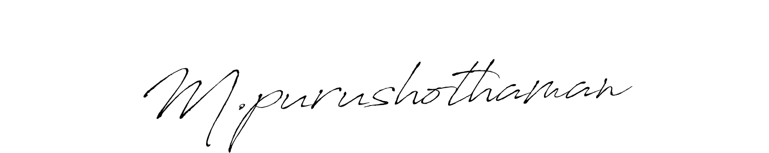 This is the best signature style for the M.purushothaman name. Also you like these signature font (Antro_Vectra). Mix name signature. M.purushothaman signature style 6 images and pictures png