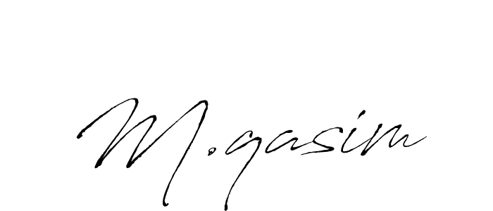 It looks lik you need a new signature style for name M.qasim. Design unique handwritten (Antro_Vectra) signature with our free signature maker in just a few clicks. M.qasim signature style 6 images and pictures png