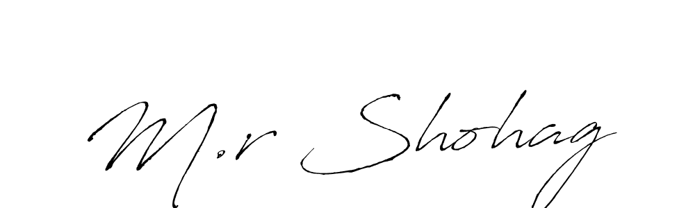 You can use this online signature creator to create a handwritten signature for the name M.r Shohag. This is the best online autograph maker. M.r Shohag signature style 6 images and pictures png