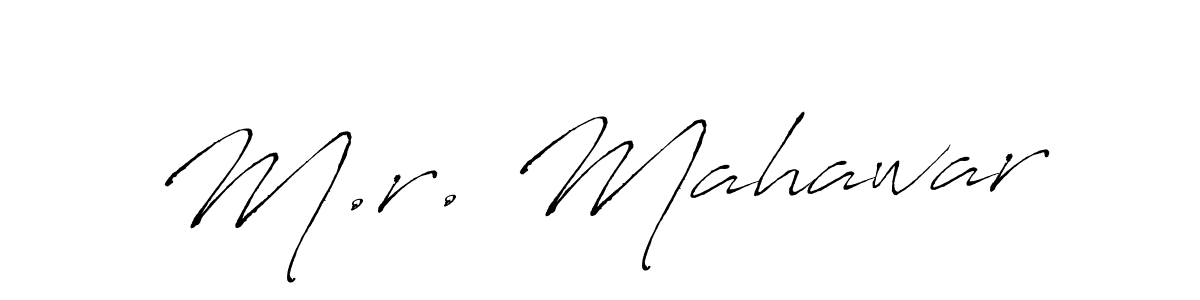 You should practise on your own different ways (Antro_Vectra) to write your name (M.r. Mahawar) in signature. don't let someone else do it for you. M.r. Mahawar signature style 6 images and pictures png