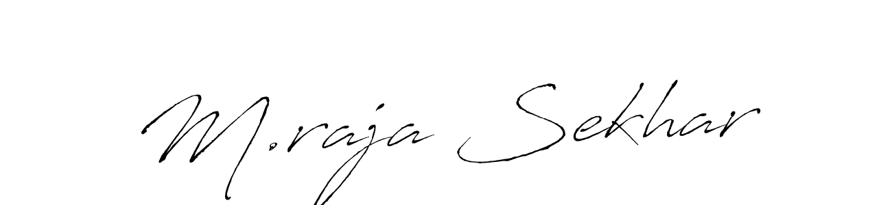 Make a short M.raja Sekhar signature style. Manage your documents anywhere anytime using Antro_Vectra. Create and add eSignatures, submit forms, share and send files easily. M.raja Sekhar signature style 6 images and pictures png