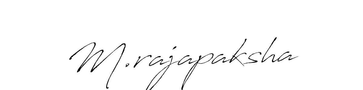 Also we have M.rajapaksha name is the best signature style. Create professional handwritten signature collection using Antro_Vectra autograph style. M.rajapaksha signature style 6 images and pictures png