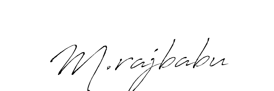 Make a beautiful signature design for name M.rajbabu. Use this online signature maker to create a handwritten signature for free. M.rajbabu signature style 6 images and pictures png